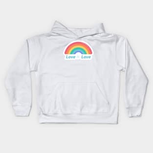 Love Is Love LGBTQ Kids Hoodie